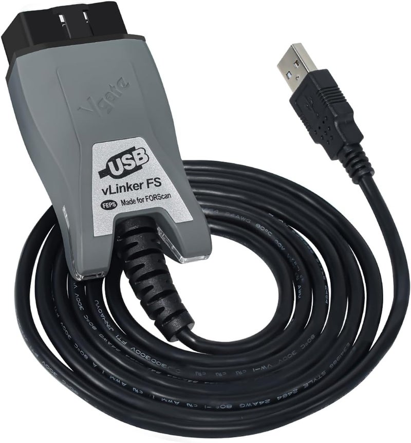vLinker VGATE FS USB FORScan OBD2 Adapter for HS/MS-CAN Auto Switch, Wire OBD2 USB FORScan Adapter Code Readers & Scanner Diagnostic Tools - Image 1
